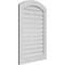 Ekena Millwork Arch Top Surface Mount PVC Gable Vent: Non-Functional, w/ 3-1/2"W x 1"P Standard Frame, 28"W x 38"H GVPAR28X3801SN - alternate 4